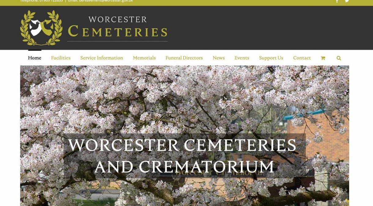 New Worcester Cemeteries Website Launched | Funeral Service Times